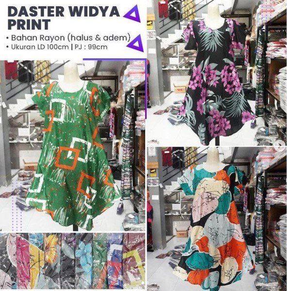 Produsen Daster Batik 18000 SUPPLIER BESAR DASTER PRINT TERMURAH RP 22.000  