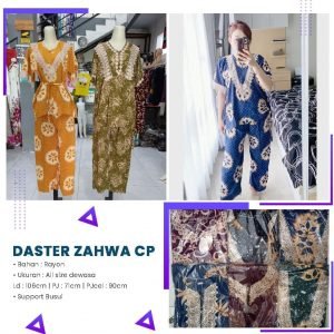 Produsen Daster Batik 18000 Daster Zahwa CP  